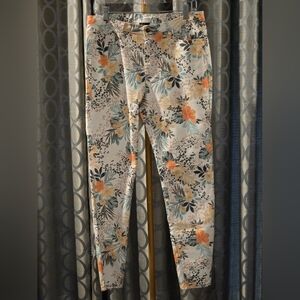 Coco + Carmen Floral Skinny Pants - Multicolor